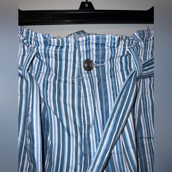 American Eagle Striped Paperbag Shorts - Picture 3 of 9